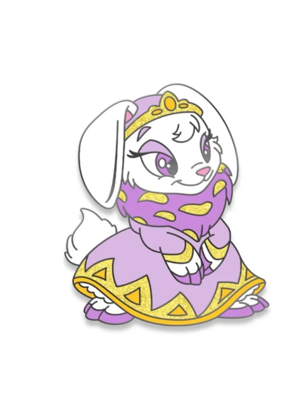 Neopets Pin Collection UC Royal Girl Cybunny Pin, Neopets